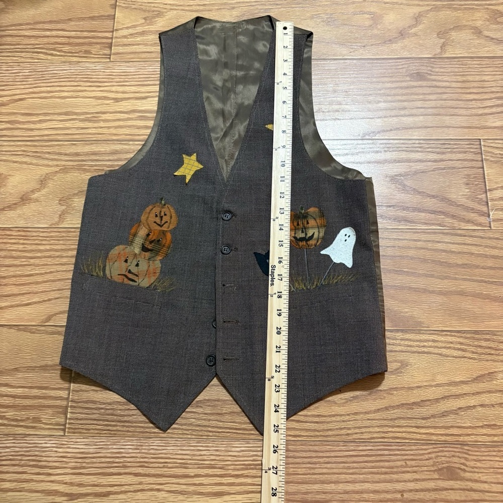 Vintage Halloween Vest Large - Picture 7 of 8